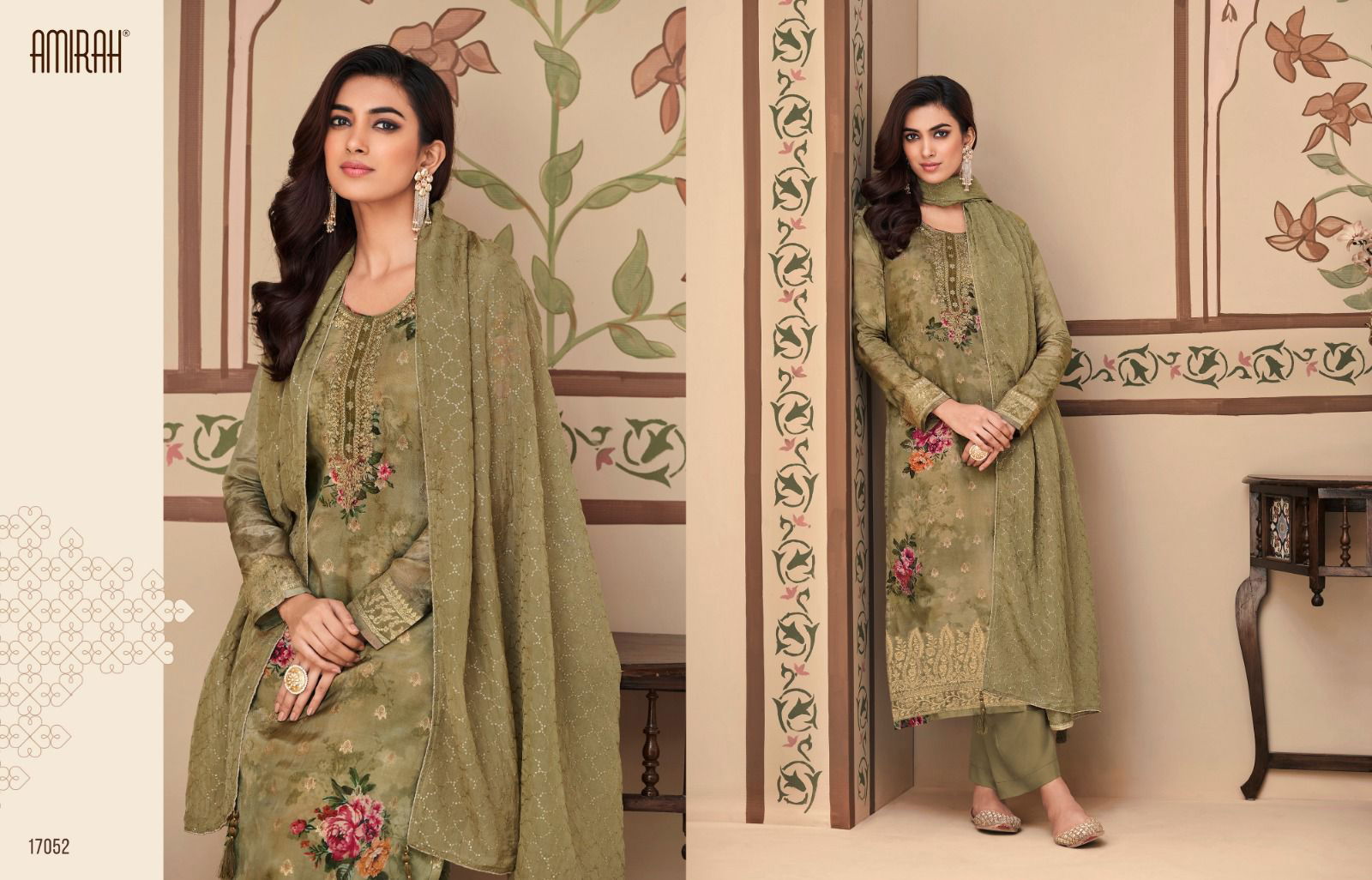 Amirah Feeza Designer Wear Wholesale Printed Salwar Suits